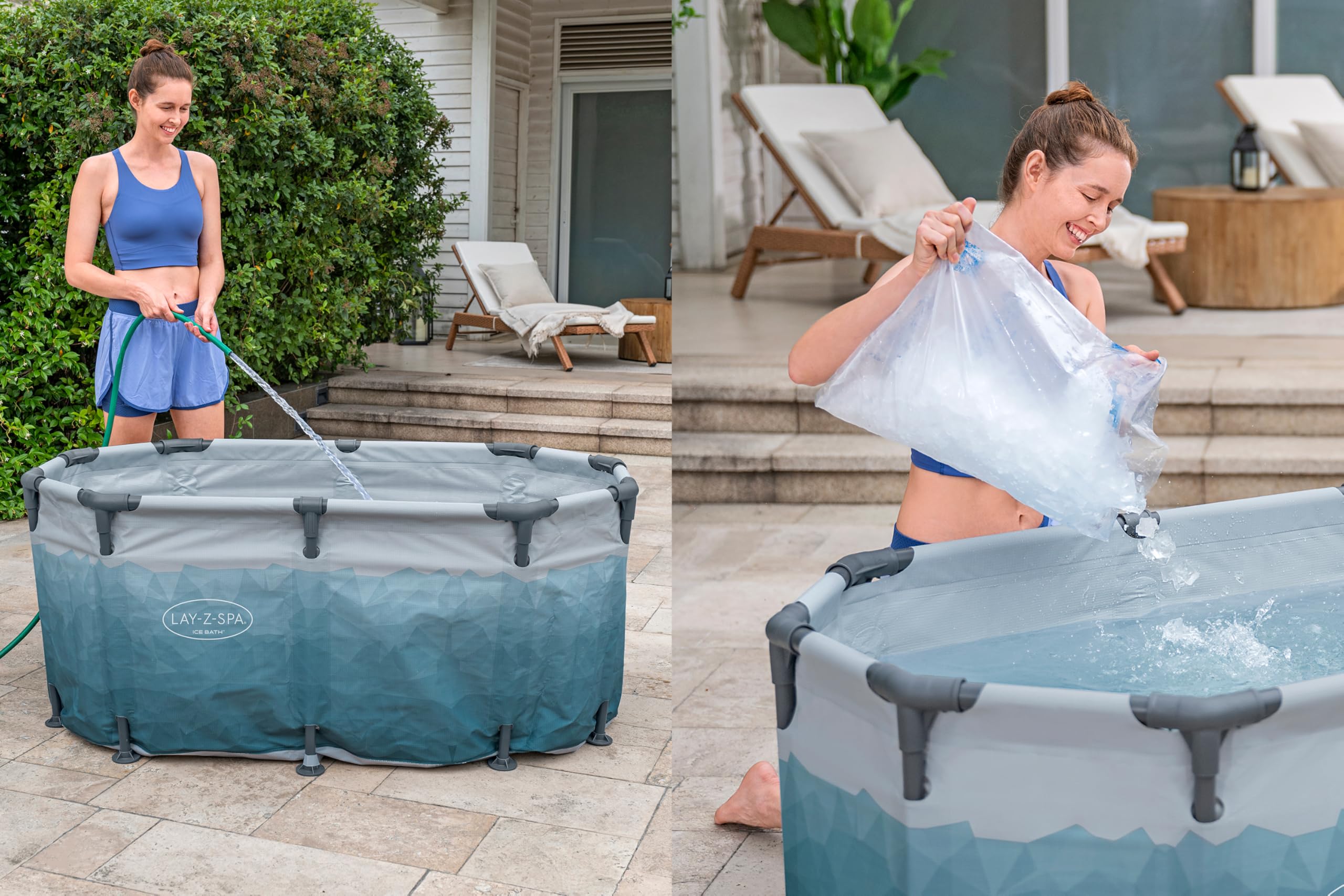 Bestway 6002N Glacial Dip Kryotherapiewanne für 2 Personen
