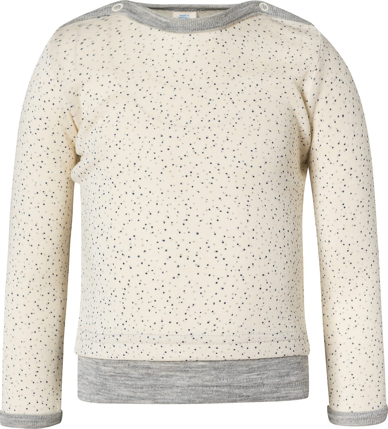 Engel Natur, Baby Pulli, 70% Wolle (kbT), 30% Seide (74/80, Natur (Bedruckt))