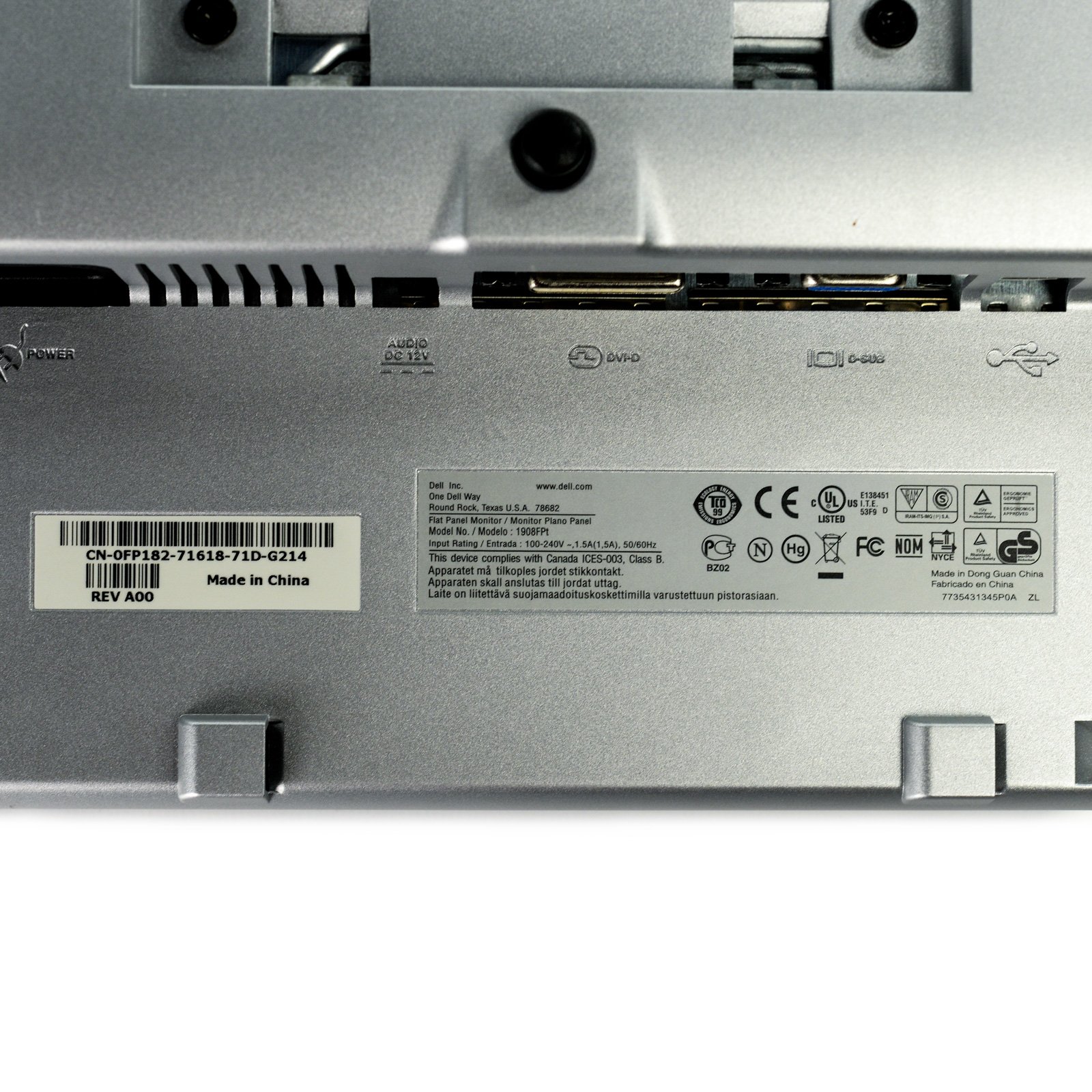 Amazon.co.jp: Dell 1908FP UltraSharp Black 19-inch Flat Panel