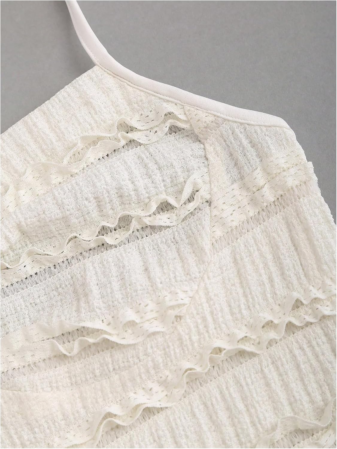 SOLY HUX Women's Halter Maxi Dress Tie Backless Sleeveless Fishtail Bodycon Beach Party Long Dresses - Image 3