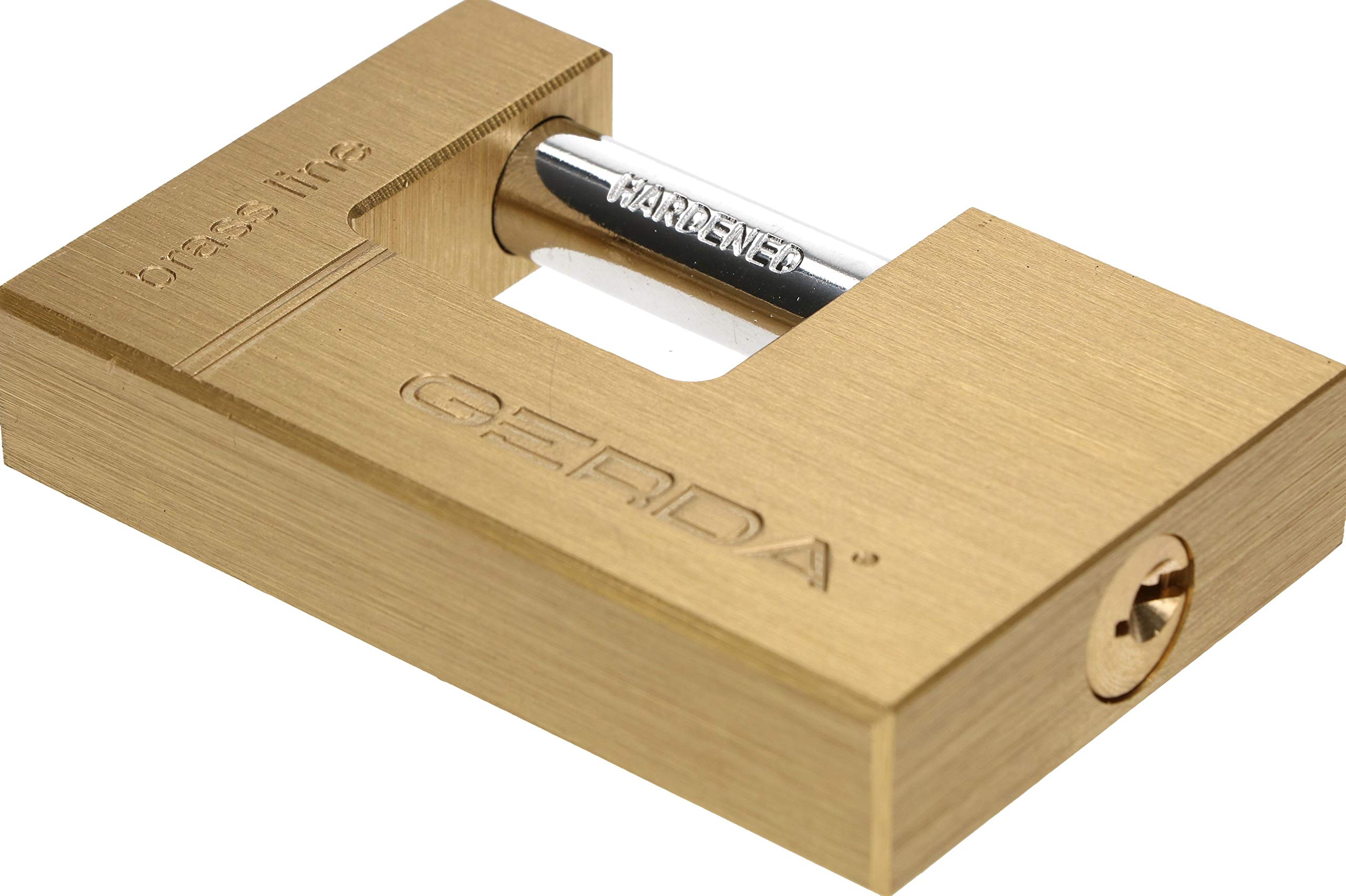 KOTARBAU® Cadenas À Tige En Laiton 90 Mm Cadenas Antivol Automatique