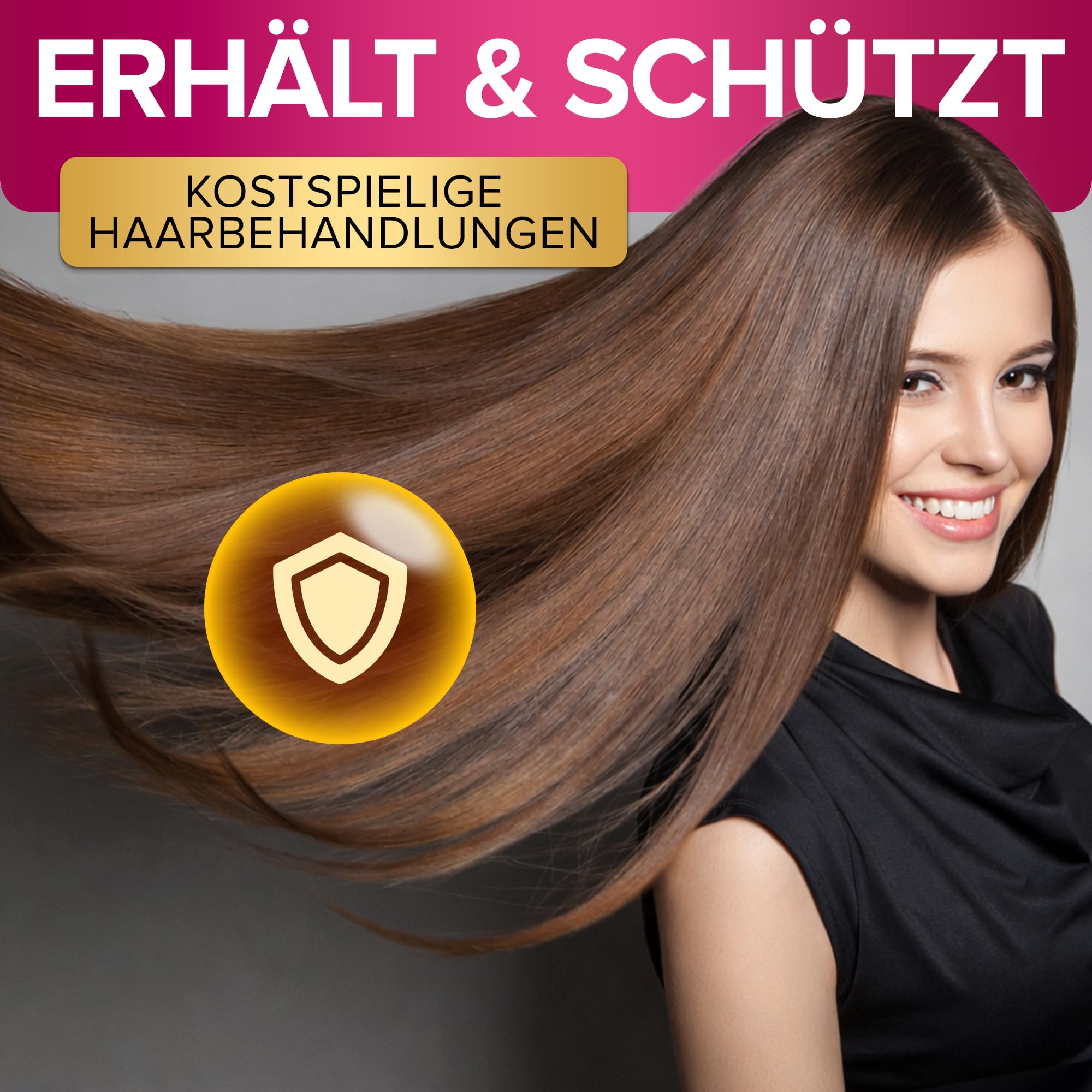 NYK1 Sulfatfreies Shampoo Und Conditioner (2 x 500ml) Ideales Keratin Shampoo Und Pflegespülung Nach Der Pflege Der Haare Für Haarglättung - Salzfreies Shampoos Ohne Sulfate Parabene Und Silikone