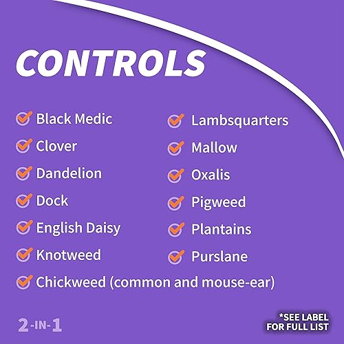 Miniatura 3 de Bonide Liquid Weed & Feed 20-0-0, 32 oz listo para rociar control de malezas y fertilizante para uso en césped y jardín al aire libre