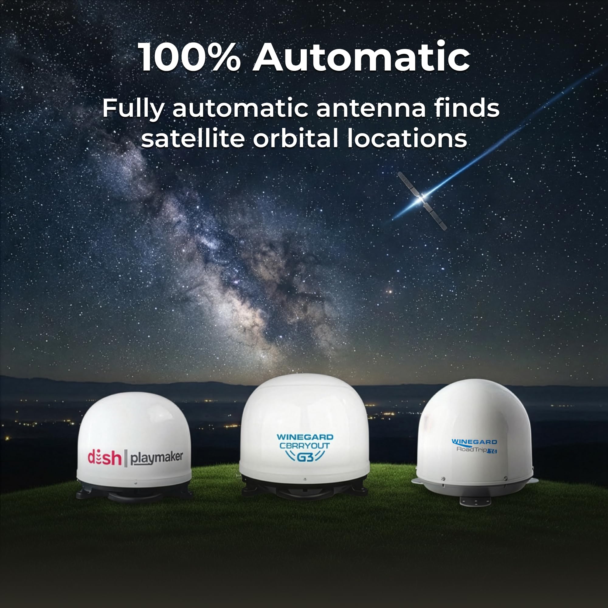 Winegard GM-9000 - Satélite automático Blanco