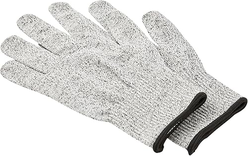 Miniatura 27 de Restaurantware Cortadora de mandolina de 16.1 x 5.3 x 6.4 pulgadas, ajustable con guantes resistentes a cortes, cepillo de limpieza, protector de