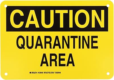 Brady 126049 Chemical and Hazard Sign, Legend