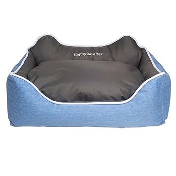 long rich Rectangle high Back Pet Bed, by Happycare Textiles