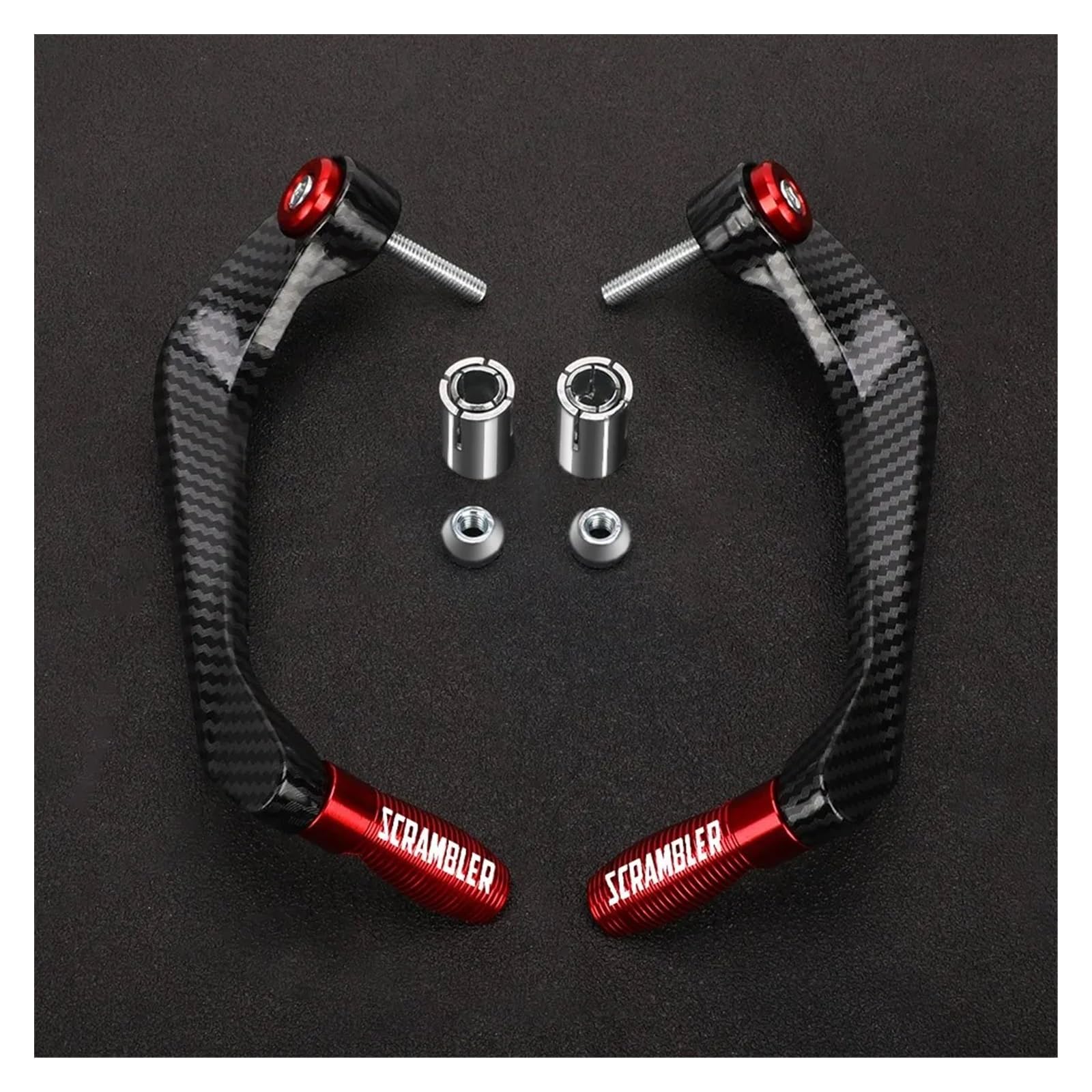 LBCSRMH Motorcycle Brake Clutch Lever Protector for Scrambler 400 800 1100 1200 250 Motorcycle Handlebar Brake Clutch Lever Hand Guard Protector Handguard Lever Guard