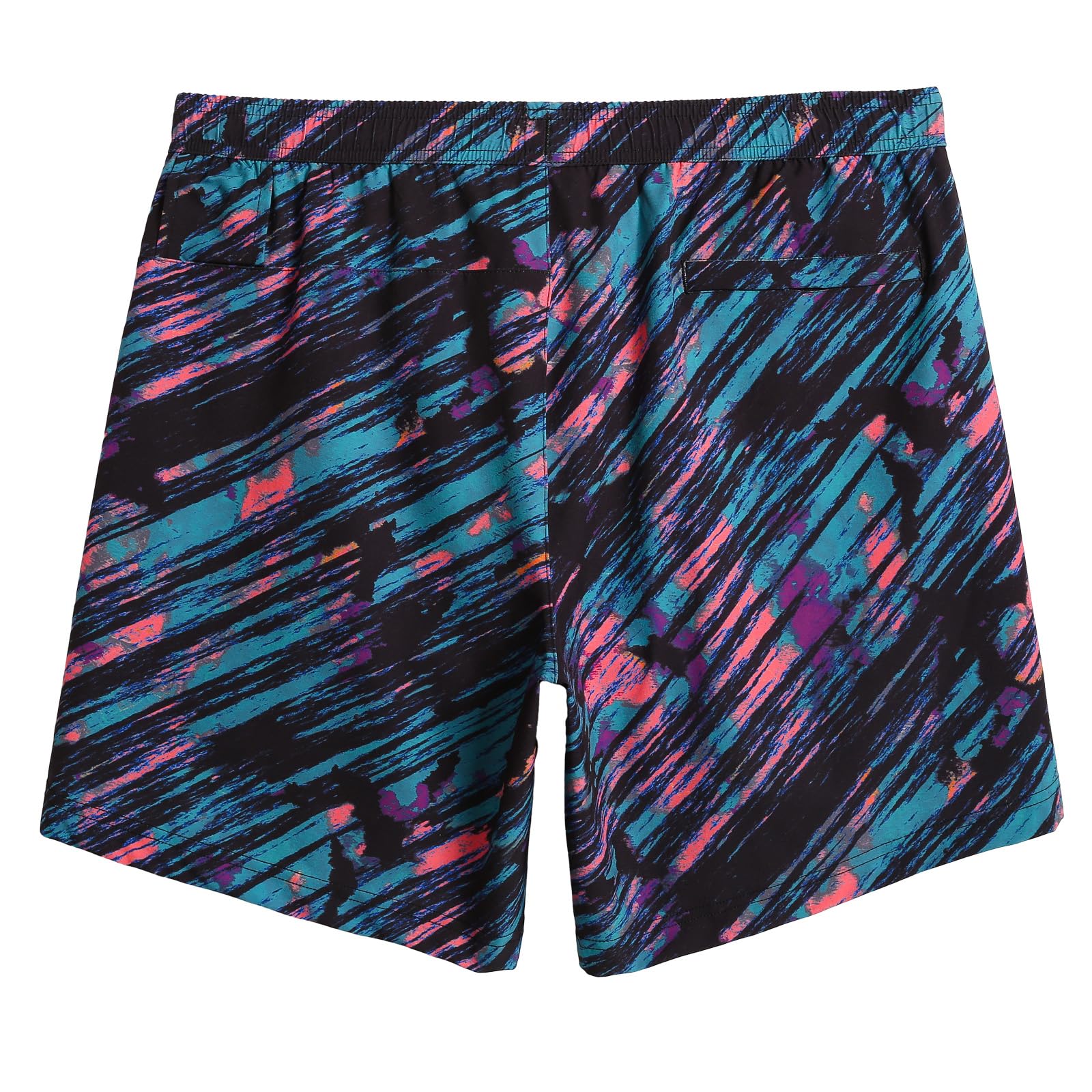 maamgic Spodenki gimnastyczne dla mężczyzn 18 cm wewnętrzny szew z wkładką stretch 2 w 1 spodenki treningowe męskie szybkoschnące sportowe spodenki do biegania
