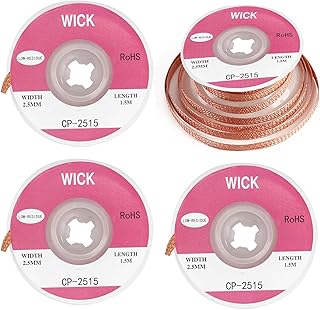 4Pcs Solder Wick, Sourcing Map Solder Wick Br...,