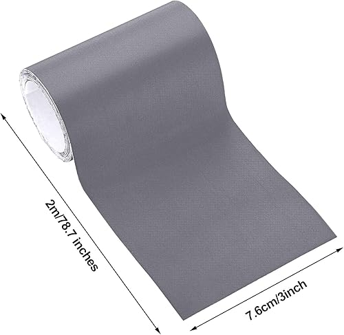 Vista 20 de Parches de reparación de nailon de 3 x 79 pulgadas, parches autoadhesivos de nailon, parches para chaqueta, reparación impermeable, parches tenaces