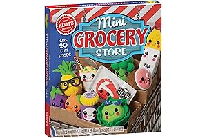 Klutz Mini Grocery Store Craft Kit with Plastic Candy Cart