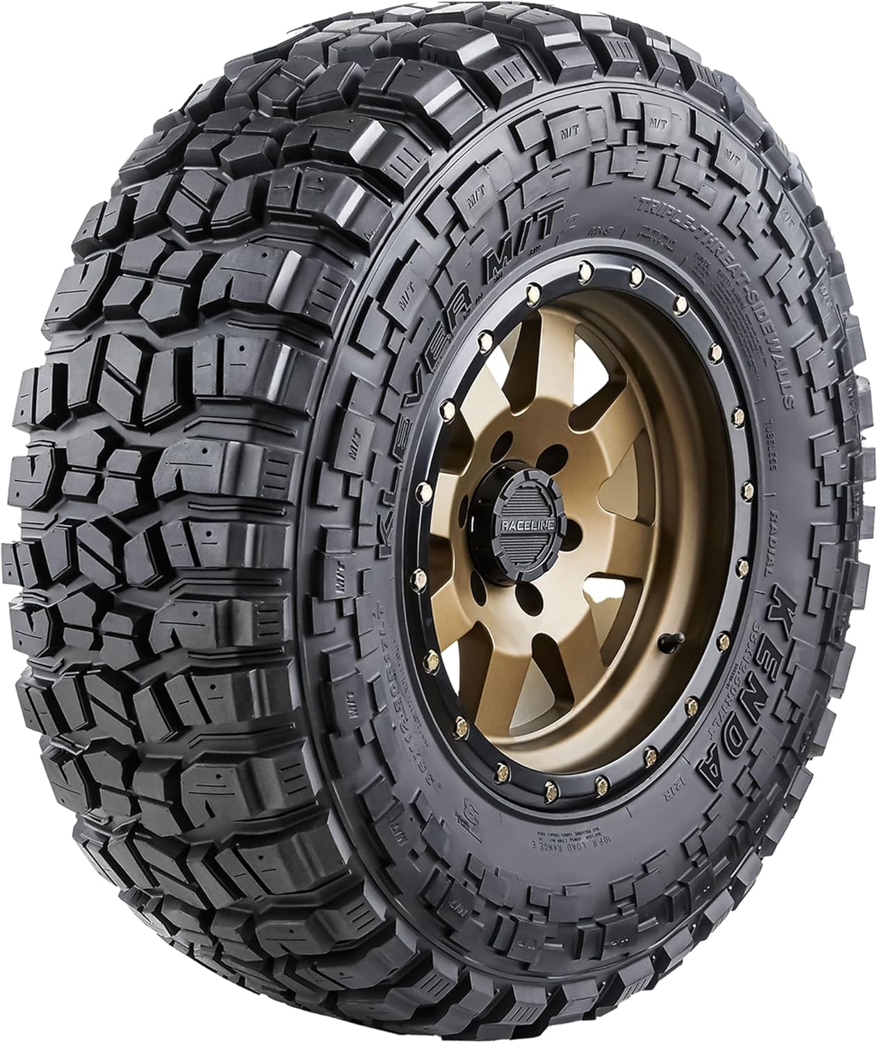 Kenda Klever M/T2 KR629 Mud Terrain LT255/75R17 111/108Q C Light Truck Tire