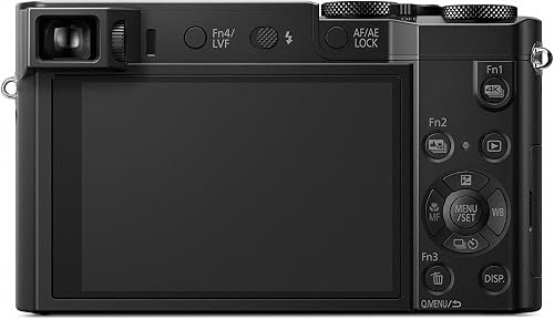 Panasonic appareil photo Lumix DMC-TZ101EGK Prime Voyage Zoom (20.1 mégapixels, 10x opt. Zoom, 7,6 cm (3 pouces) écran, 4K photo 30B / s, après mise au point, 4K25p vidéo viseur) noir - 3