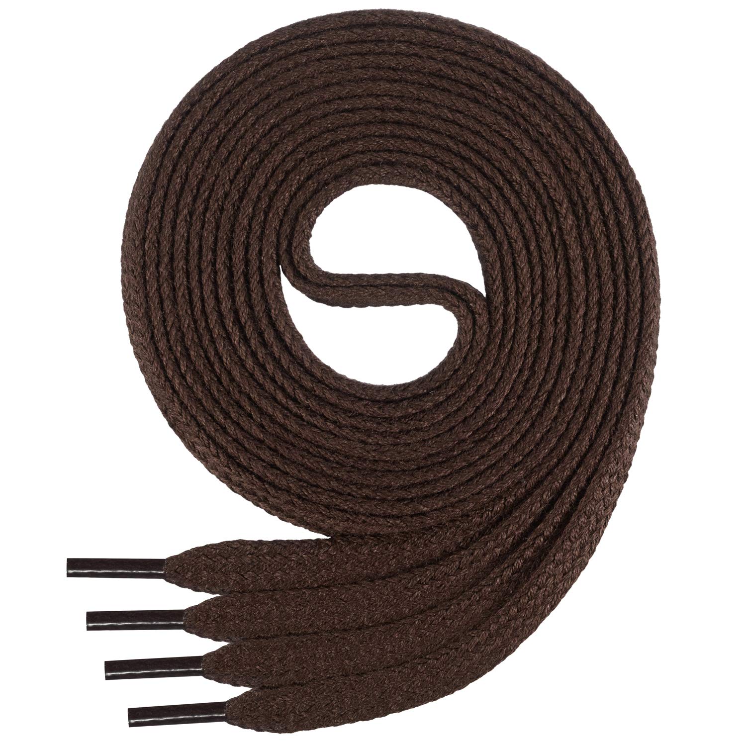 Di Ficchiano - Cordones planos de algodón 100% para zapatillas y calzado deportivo, muy resistentes, aprox. 7 mm de ancho, 45-200 cm de longitud, fabricado en Europa — view 12