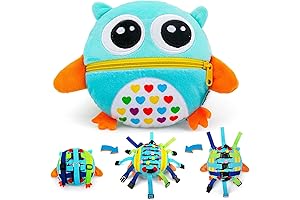 Beetoy Buckle Pillow: Sensory Buckle Pillow for Toddlers' Growth Journey