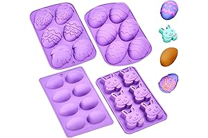 Kitchtic Easter Egg Silicone Mold: Mini Baking Molds for Sweets and Treats