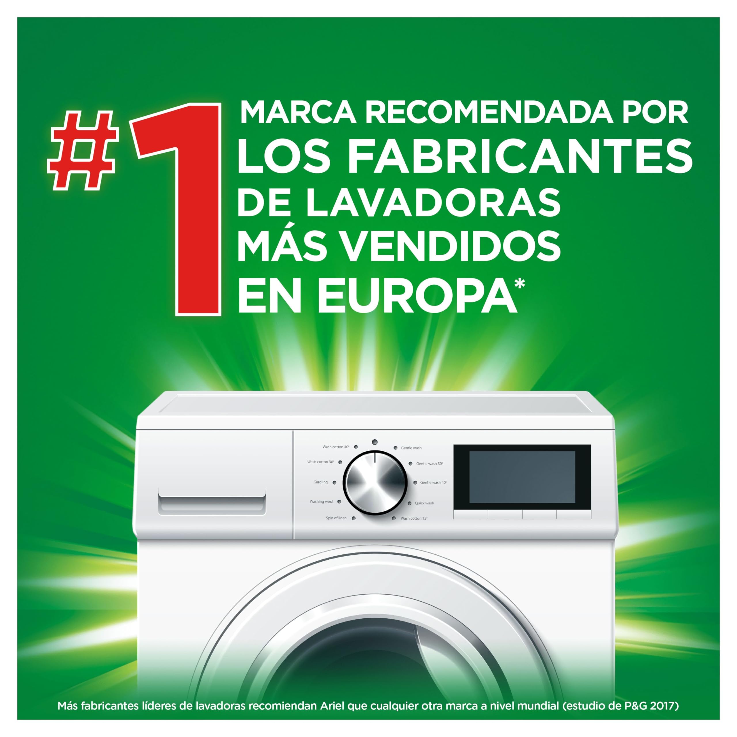 Ariel Todo En 1 PODS, Detergente Líquido Para Lavadora 140 Cápsulas Original Lavados, 5 Acciones, El embalaje puede variar - 4