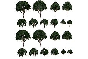 DOITOOL Rainforest Diorama Miniature Trees