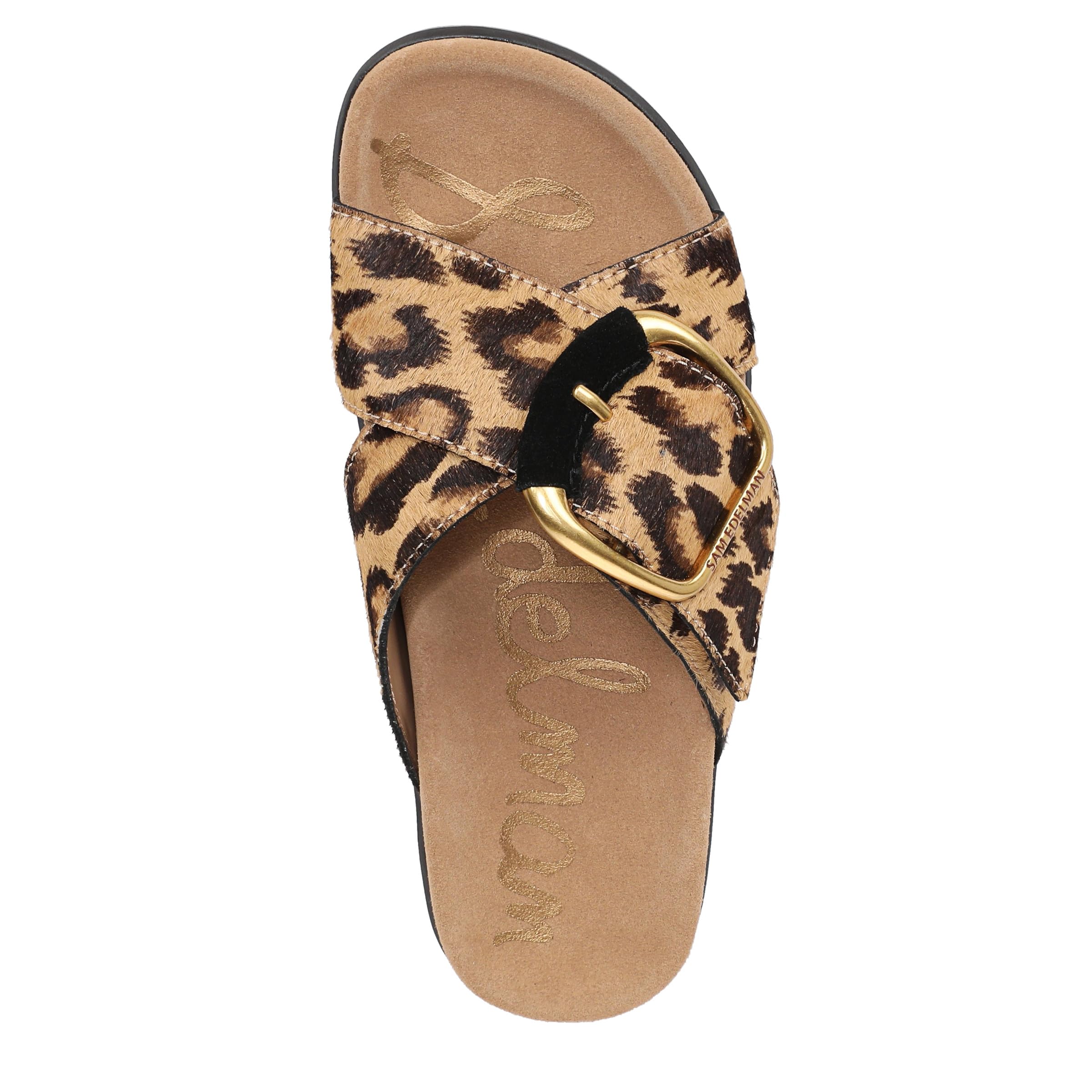 Sam Edelman Women's Darla Slides: 5.5 Cyprus Tan Multi