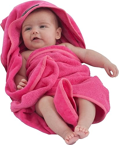 Mum 2 Mum Toalla con capucha - Rosa intenso