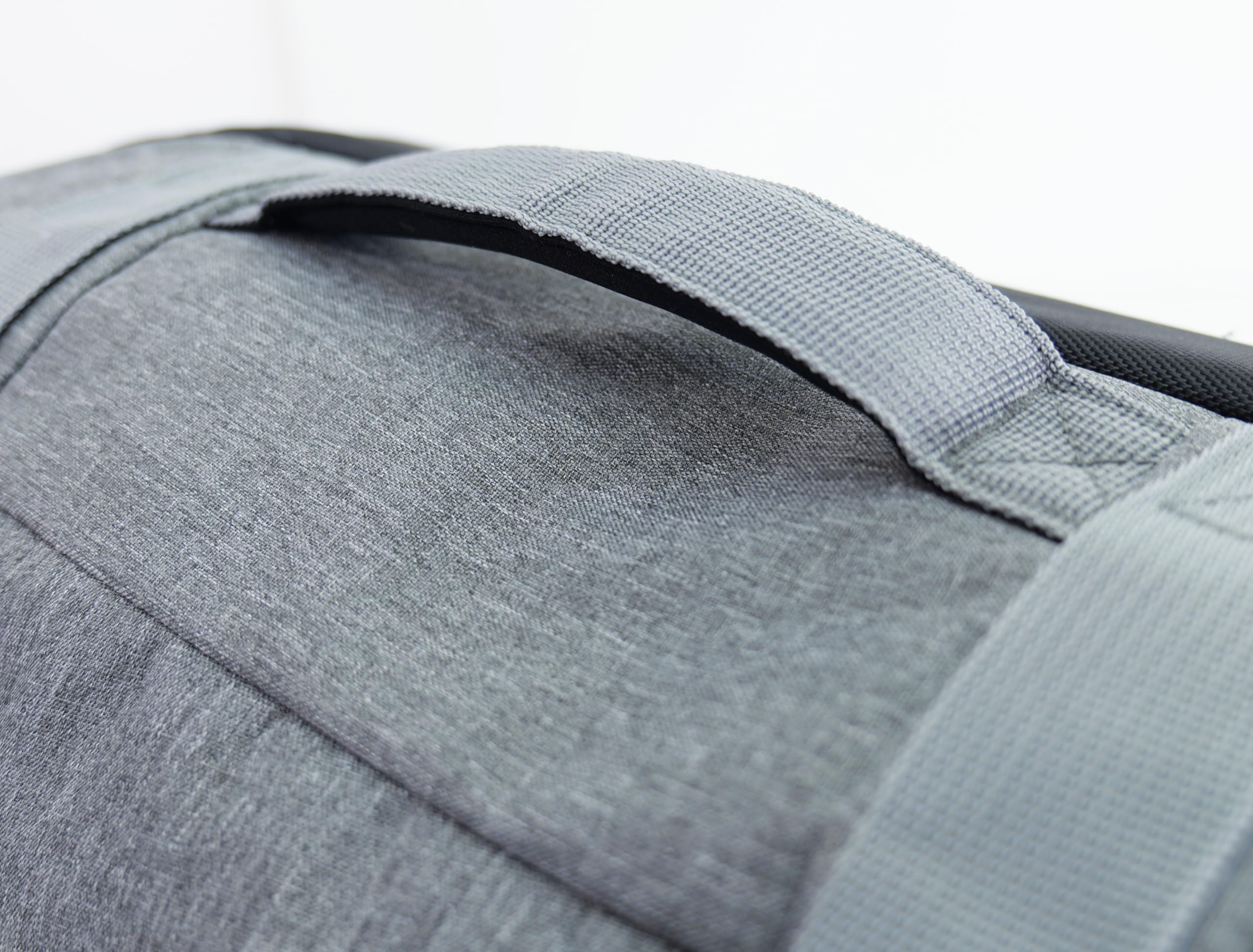 Maleta Trolley Cabina Flexible Vida VT607,2 Ruedas Multi Correas de sujeción, Gris jaspeado, S-cabine 55x32.5x20cm -34L, maleta suave bolsa de viaje