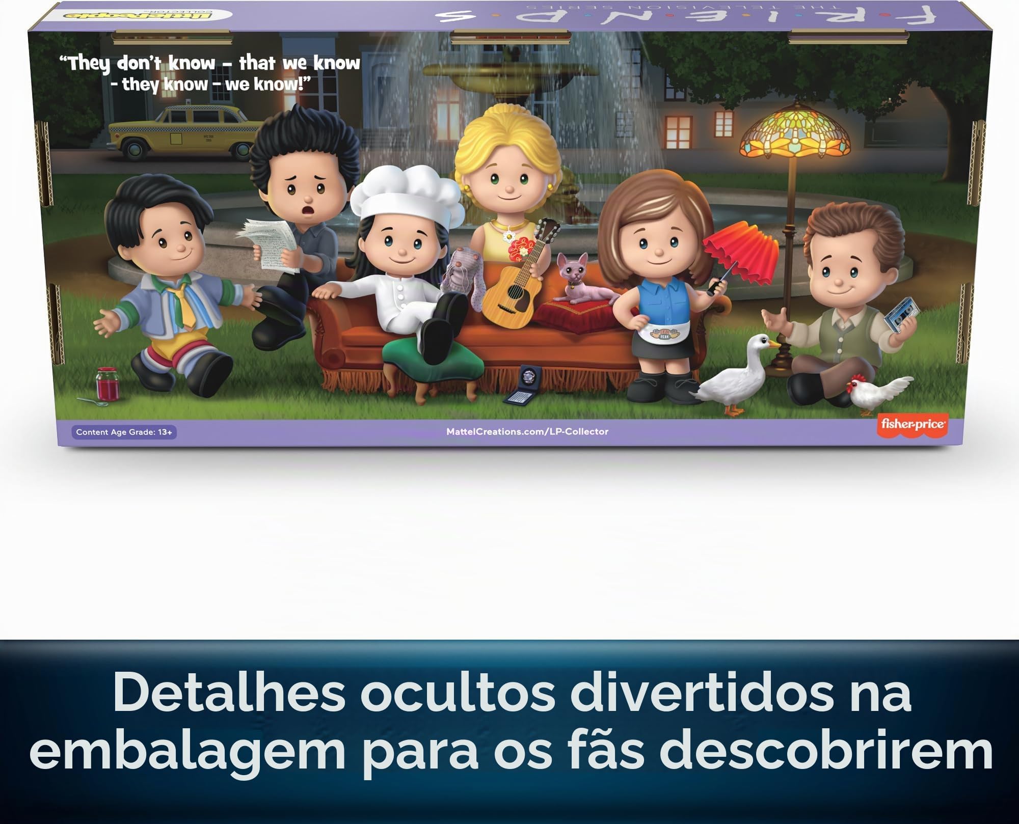 Fisher-Price Little People フィギュア 13体セット Fisher-Price Little People Figura Colecionável de Brinquedo