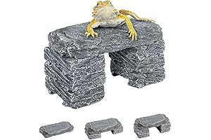 REPTIZOO Resin Rocks: A Haven for Your Terrarium Companions