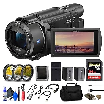 Amazon | Sony FDR-AX53 4K Ultra HD ハンディカム カムコーダー