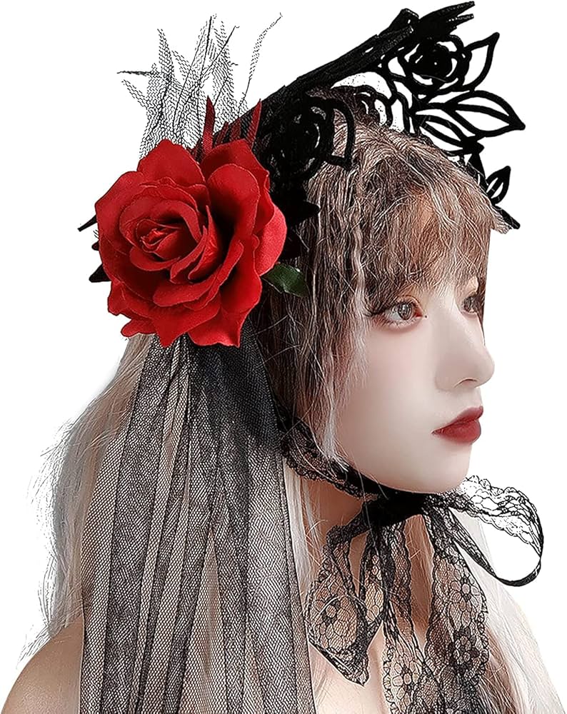 ボンネット コスチューム ロリータ 髪飾り 薔薇 仮装 衣装 髪飾り ボンネット コスチューム ロリータ 髪飾り 薔薇 仮装 衣装 髪飾り