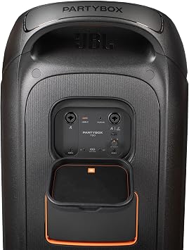 JBL PartyBox 720 Portable Bluetooth Speaker | Powerful 800W Sound | Dynamic Lightshow | 15-Hour Playtime |for Indoor & Outdoor Events | Wireless Streaming | Splashproof + AUX Cable + Microfiber Cloth