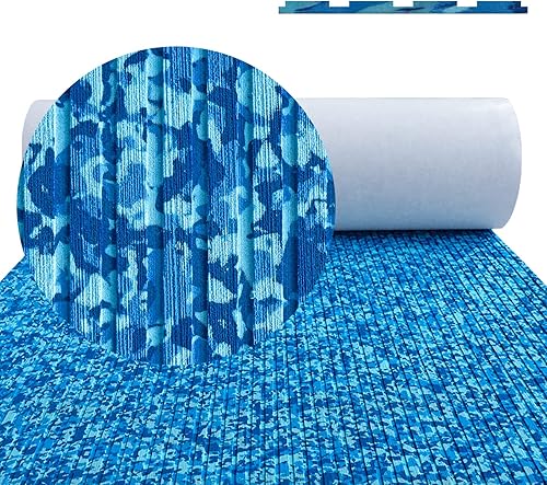 Miniatura 14 de Piso de Barco de Espuma EVA Cubierta de Espuma de Barco Camuflaje 94"x45"/35"/23" Tapete Antideslizante para Barco Autoadhesivo Rollos de Espuma