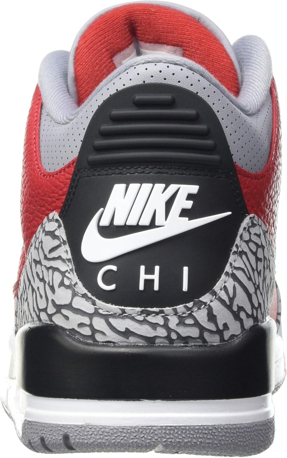 Nike Men's Basketball Shoe, Varsity Red Varsity Red Cement Gray, 8.5