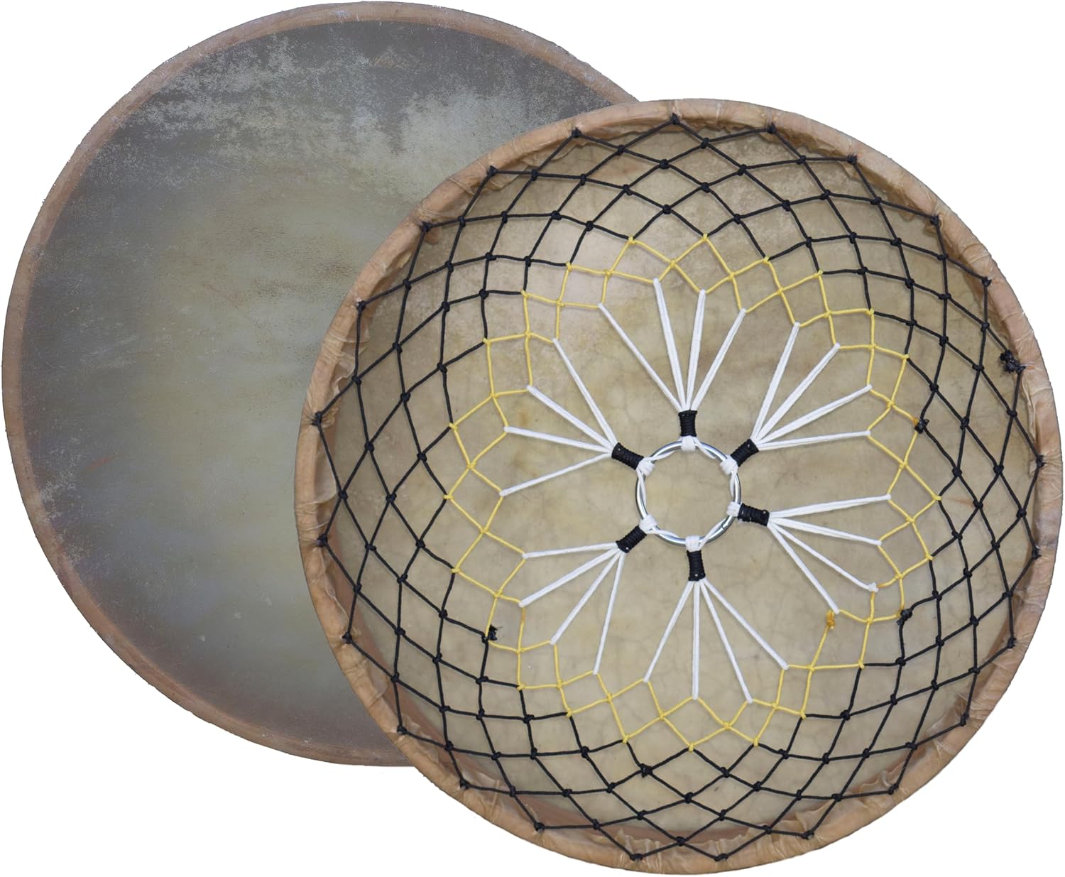 Amazon.com: ARAW American Shamanic Native Drum Bison Natural Hide (20 ...