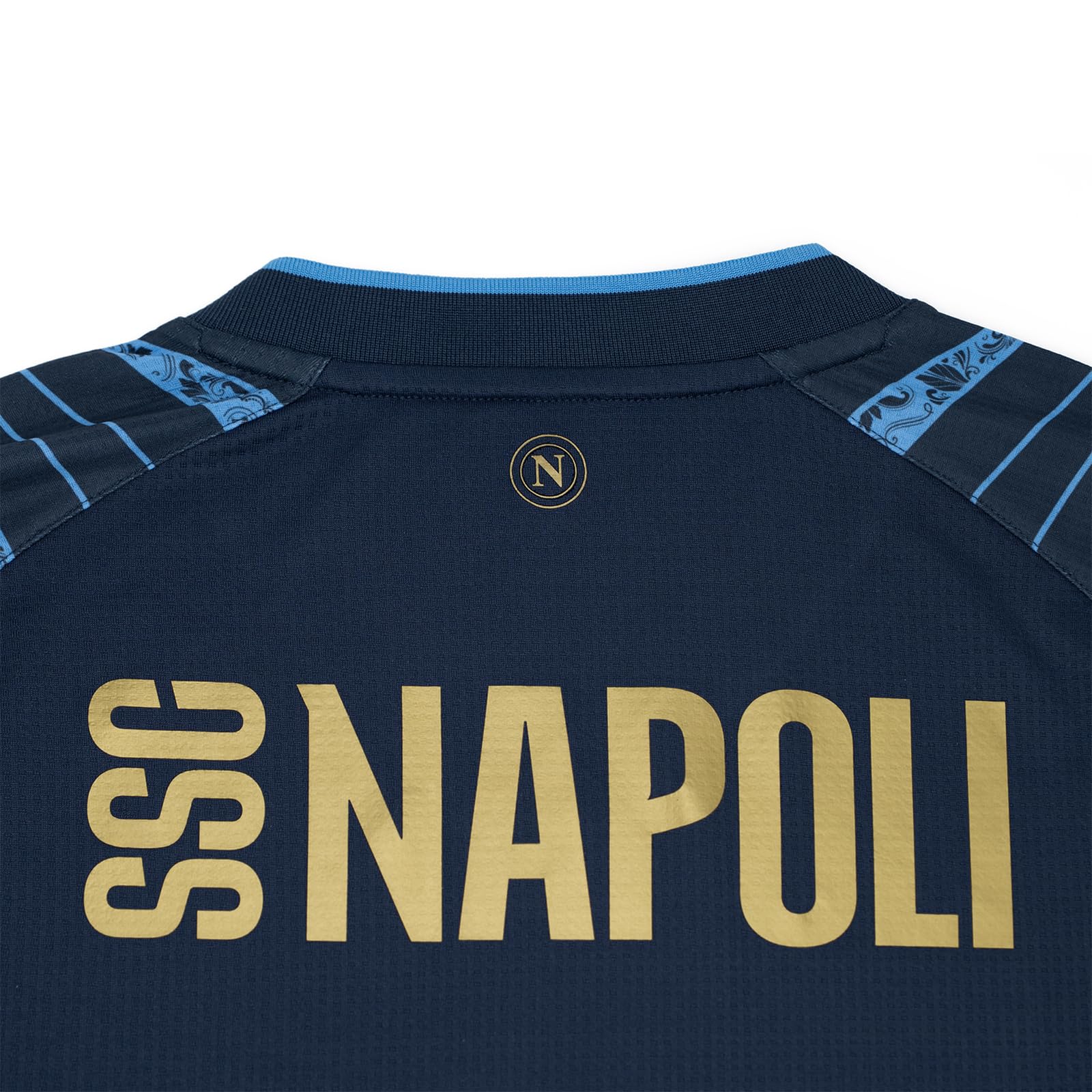 SSC Napoli SSC Napoli Maglia Pre-Match Blu 2025/2026 Ea7 Maglia Unisex - Adulto (Pacco da 1)
