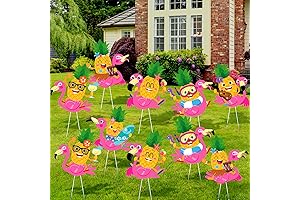 Pineapple and Flamingo Yard Decorations - Unleash Tropical Fun in Your Outdoor Space