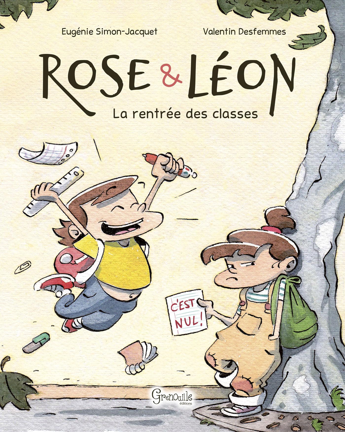 La rentrée des classes: Rose & Léon