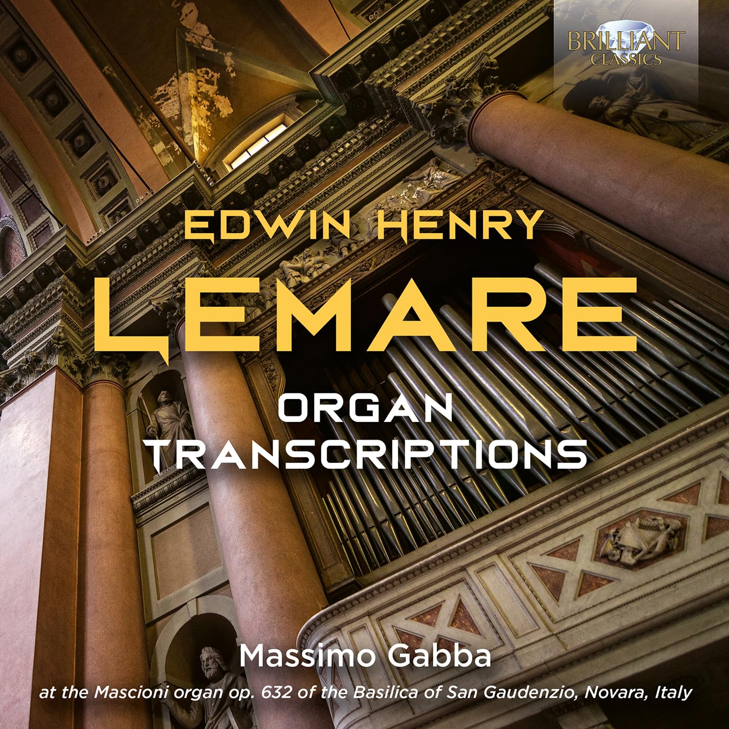 95698 Massimo Gabba Lemare: Organ Transcriptions CD 95698 NEW