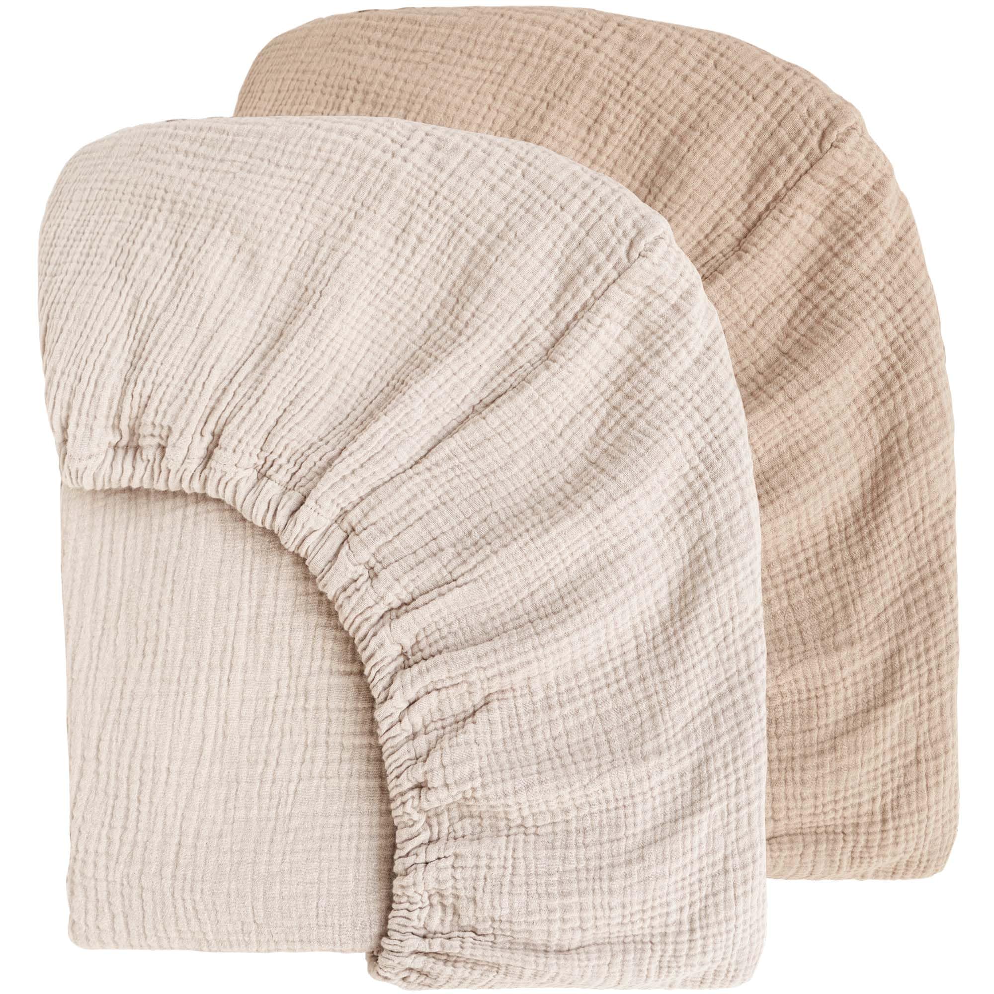 MairMore Muslin Crib Sheets