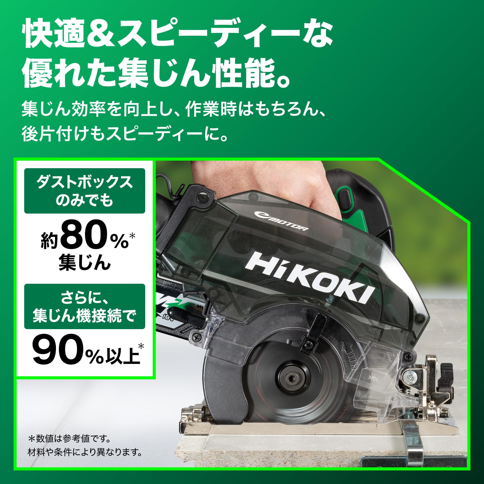 Amazon | HiKOKI(ハイコーキ) 36V 充電式 集じん丸のこ 刃径100～125mm 