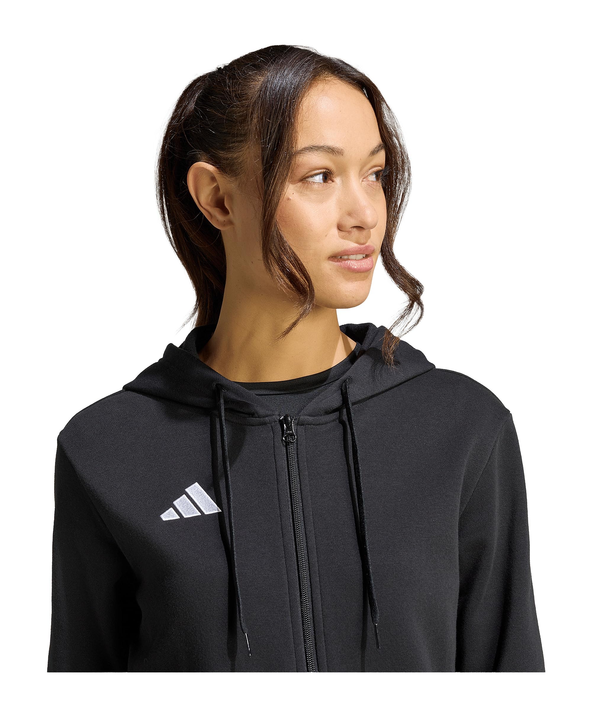 adidas Damska bluza z kapturem Entrada26 na zamek błyskawiczny (1 szt.)