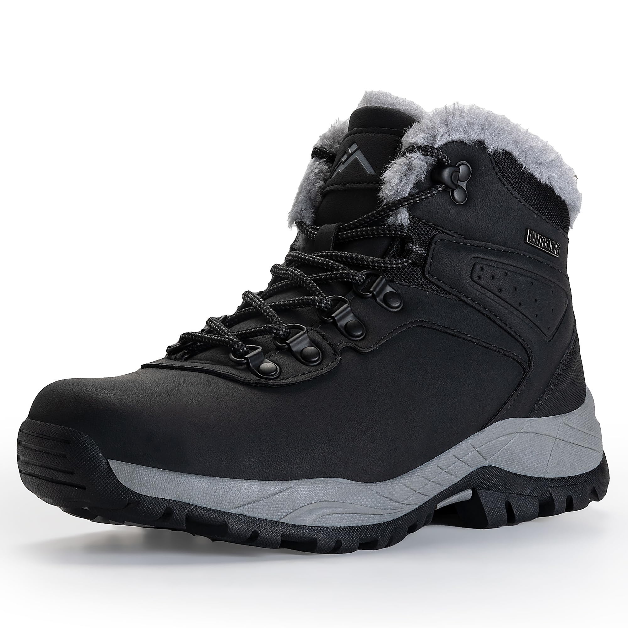 CC-Los Womens Lightweight Waterproof Winter Boots Urban Hiker Snow Bootie Size 5 5-10