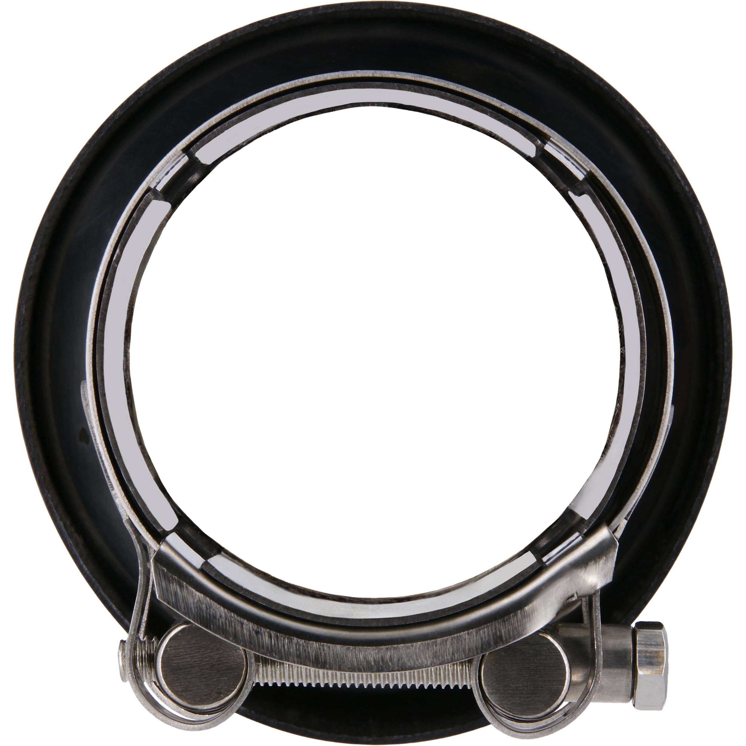 RECAMBO Auspuffblende schräg 150x90mm Edelstahl mit Carbon-Optik universal dezenter Sport-Look - einfache Montage - fester Sitz - aufwertende Heckoptik - langlebige Oberfläche - sauberes Finish