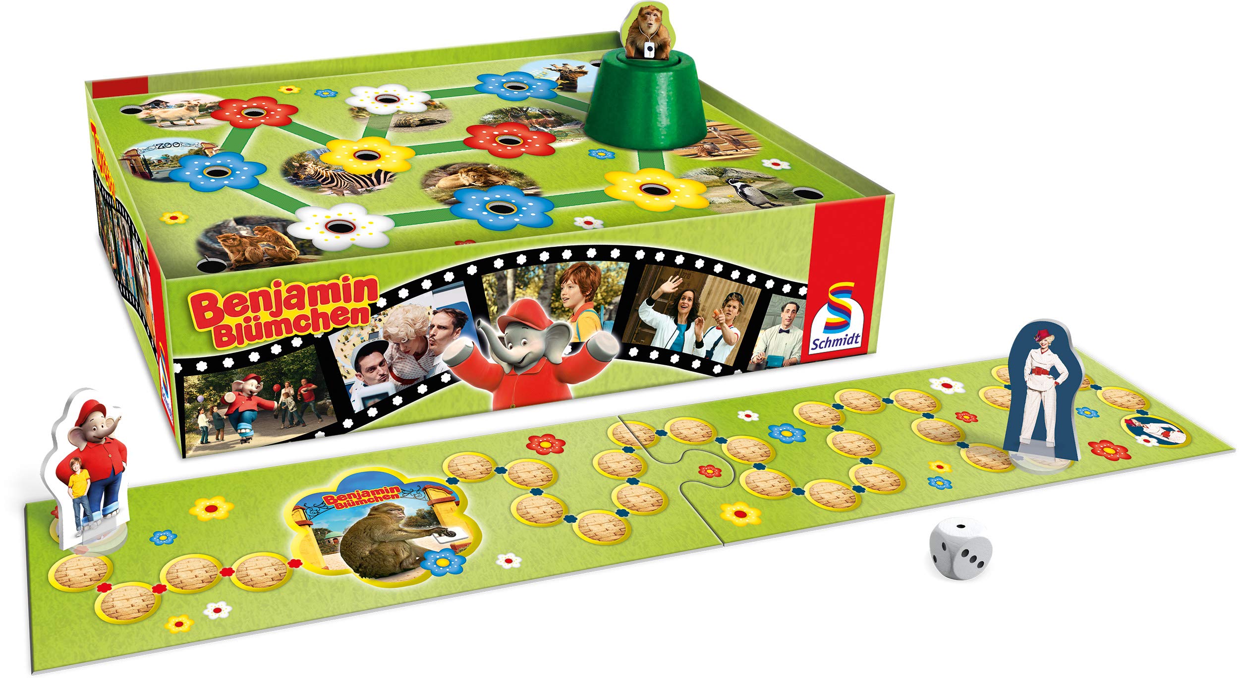Schmidt Spiele 40589 - Benjamin Blümchen Gioco Da Tavolo Cooperativo Per Bambini Dai 3 Anni