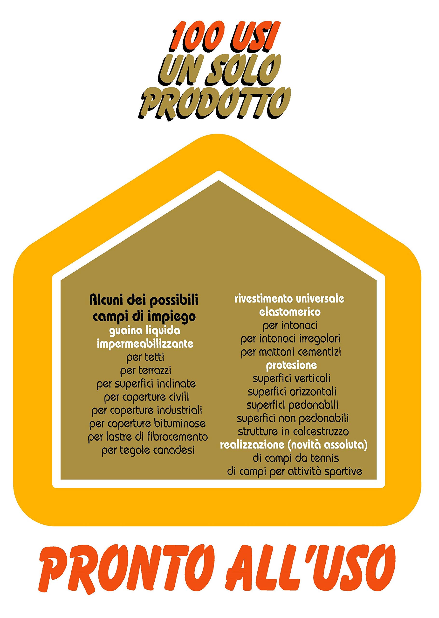 Laiv PPUNIGGR 01 Unigom, Guaina Liquida Impermeabilizzante Universale, Grigio, 18 Kg
