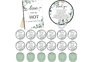 Personalized Wooden Wedding Fans for Unforgettable Wedding Favors