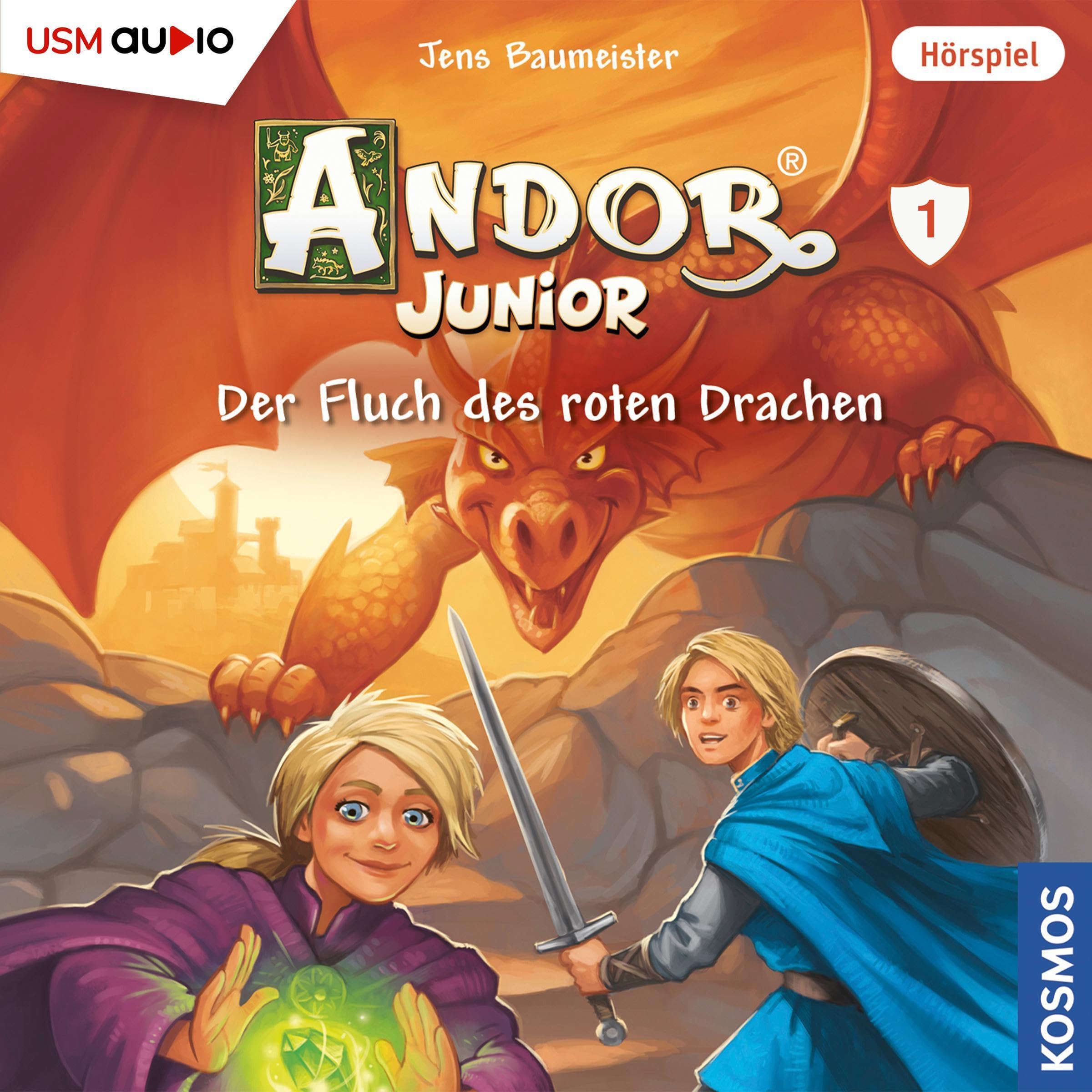 Cover art for Der Fluch des roten Drachen