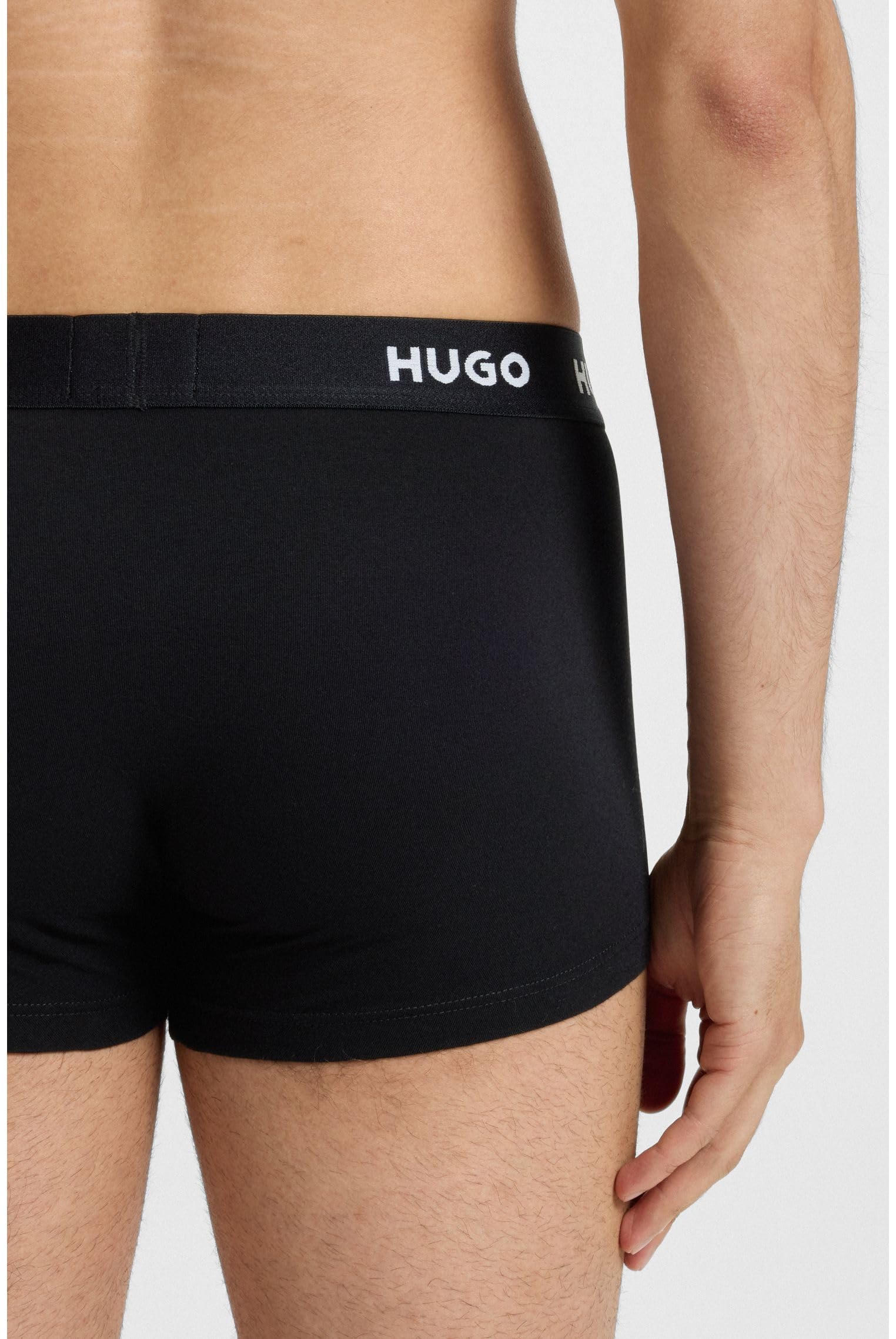 Hugo Trunk Triplet Pack Boxer Boxers Hombre (Pack de 3)