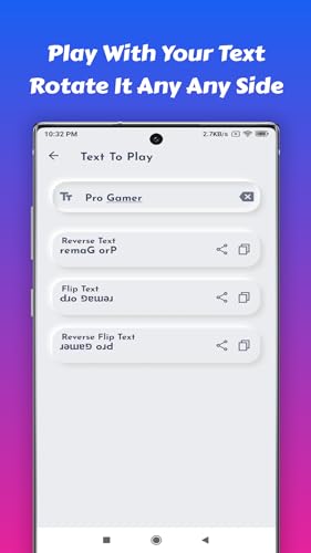 Stylish Text Fonts, Symbols, Emoji & Game Nickname