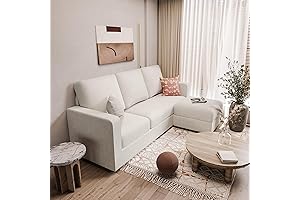 JUMMICO Convertible Sectional Sofa Couch: Your Perfect Space-Saving Solution for Cozy Living